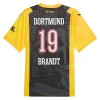 Oficiální Fotbalový Dres Borussia Dortmund Brandt 19 Jubileum 2023-24 pro Muži